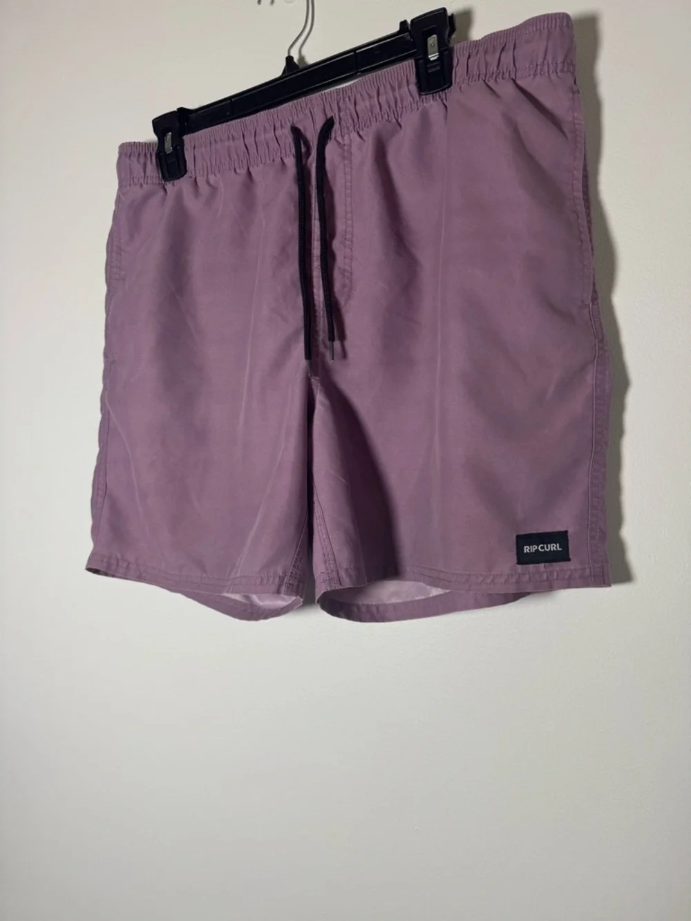 Rip Curl Laydays Boardshorts Mauve Elastic Waist Swim Trunks M